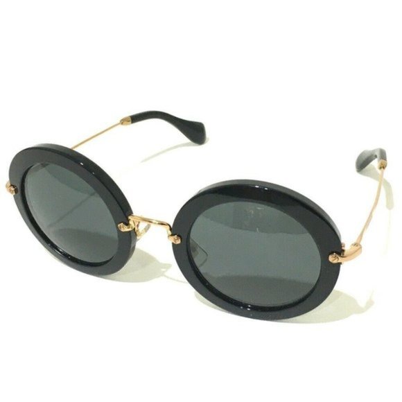 MIUMIU SMU13N Round Sunglasses Shades Plastic main image 9